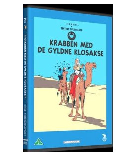 Tintin - Krabben Med De Gyldne Klosakse - DVD - NY