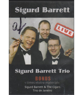 Sigurd Barrett live – DVD - BRUGT