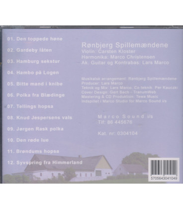 Rønbjerg Spillemændene - Dansk Spillemandsmusik - CD - BRUGT