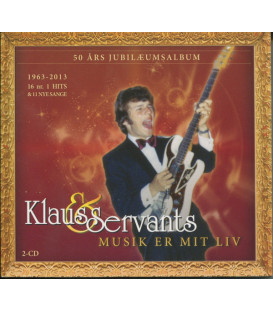 Klaus & Servants – Musik Er Mit Liv - 2 CD - BRUGT