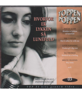 Toppen af Poppen 03 - Hvorfor er lykken så lunefuld - CD - BRUGT