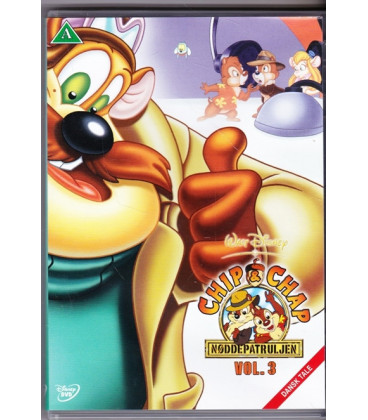 Chip & Chap: Nøddepatruljen 3 - Disney - DVD - BRUGT