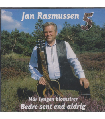 JAN RASMUSSEN – BEDRE SENT END ALDRIG 5 - CD - BRUGT