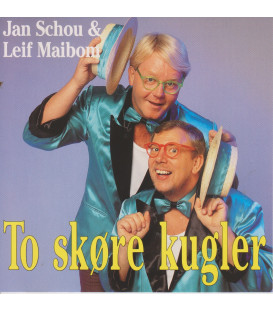 Jan Schou & Leif Maibom - To skøre kugler - CD - BRUGT