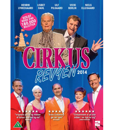 Cirkusrevyen 2014 - DVD - BRUGT