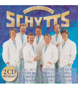 SCHYTTS GULDKORN - 2 CD - BRUGT