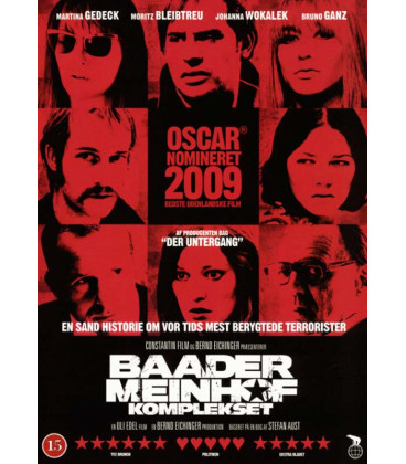 Baader Meinhof Komplekset - DVD - BRUGT