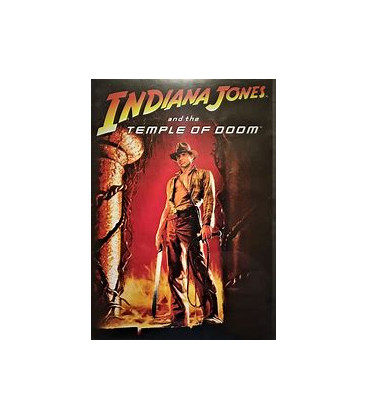 Indiana Jones 2: Og Templets Forbandelse - DVD - BRUGT