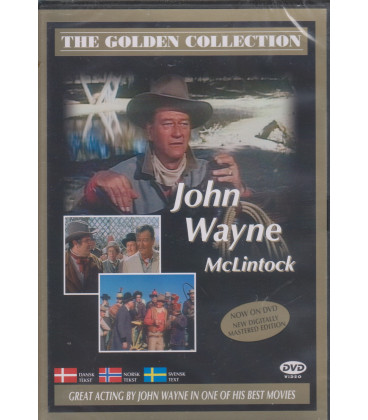 John Wayne - McLintock - DVD - BRUGT