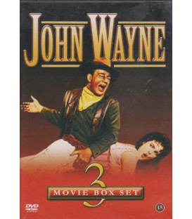John Wayne Boks - 3 DVD - BRUGT
