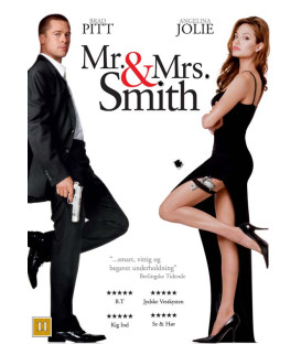 Mr. & Mrs. Smith (Brad Pitt) - DVD - BRUGT