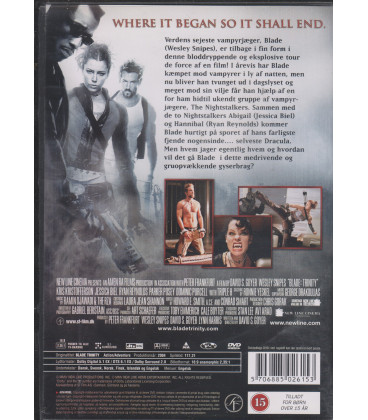 Blade Trinity - DVD - BRUGT