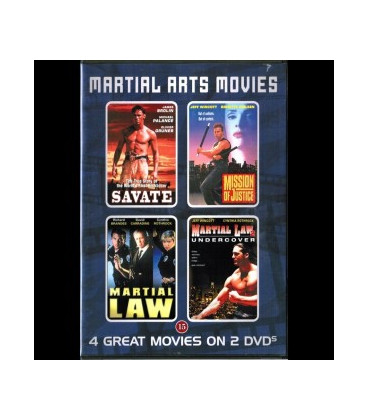 Martial Arts Movies - 2 DVD - 4 FILM - BRUGT
