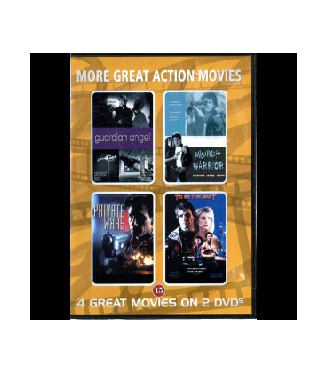 More Great Action Movies - 2 DVD - 4 FILM - BRUGT