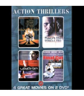 Action Thrillers (Counterforce + 3 andre film) - 2 DVD