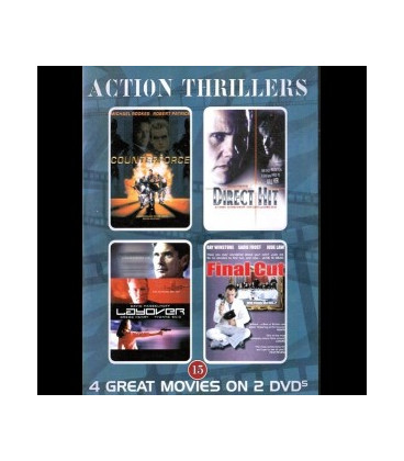 Action Thrillers (Counterforce + 3 andre film) - 2 DVD