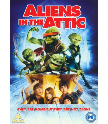 Aliens In The Attic - DVD - BRUGT
