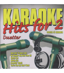 Karaoke - Hits for 2 - Duetter - CD - BRUGT