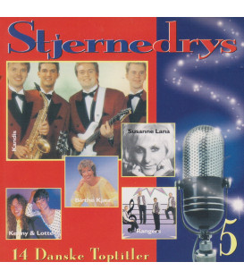 Stjernedrys 5 : 14 danske toptitler - CD - BRUGT