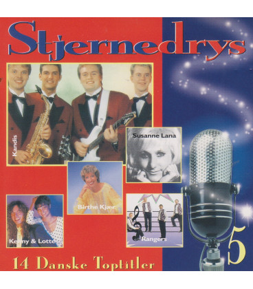 Stjernedrys 5 : 14 danske toptitler - CD - BRUGT