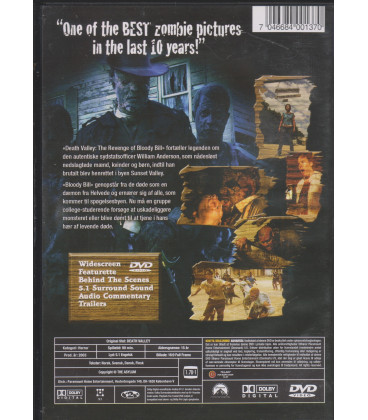 Death Valley - DVD - BRUGT