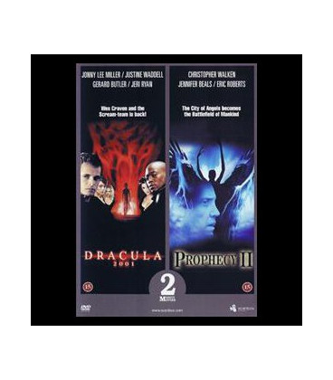 Dracula 2001 + Prophecy 2 - DVD - BRUGT
