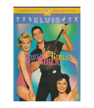 Elvis - Girls, Girls, Girls - DVD - BRUGT
