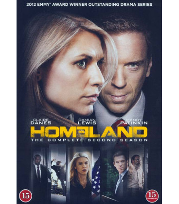 Homeland: Season 2 - 4 DVD - BRUGT