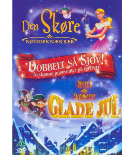 Den Skøre Nøddeknækker + Buster & Chauncys Glade Jul - DVD - BRUGT