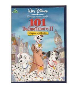 101 Dalmatinere 2: Kvik På Eventyr I London - Disney - DVD - BRUGT