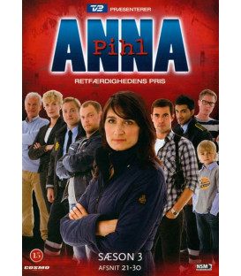 Anna Pihl - Sæson 3 - 3 DVD - BRUGT
