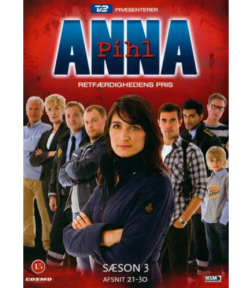 Anna Pihl - Sæson 3 - 3 DVD - BRUGT