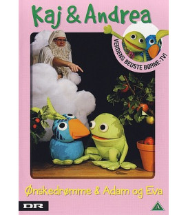 Kaj & Andrea 25: Ønskedrømme + Adam Og Eva - DVD - BRUGT