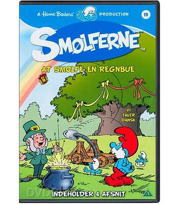 Smølferne 19: At Smølfe En Regnbue - DVD - BRUGT