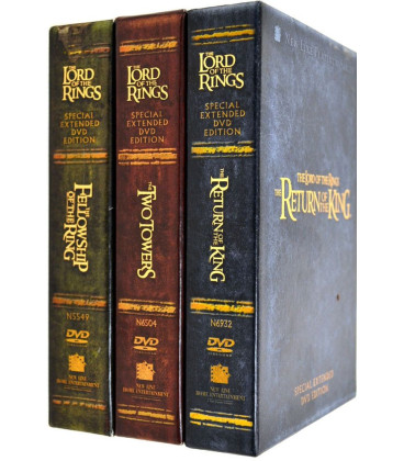The Lord of the Rings: Extended Trilogy Box - 15 DVD - BRUGT