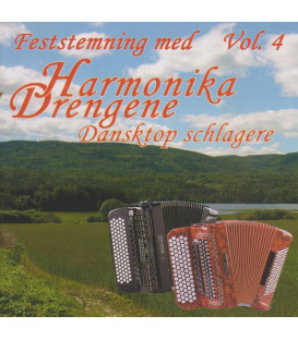 Harmonika Drengene vol. 4..Feststemning med  -  Instrumental  - CD - NY