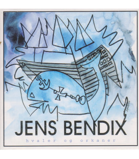 Jens Bendix -	Hvaler og orkaner - CD - BRUGT