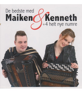 Maiken & Kenneth - De bedste med Maiken & Kenneth - CD - BRUGT