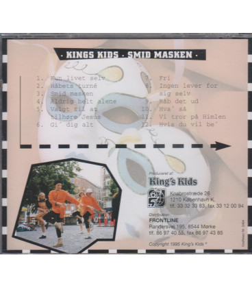 Kings Kids - Smid masken - CD - BRUGT