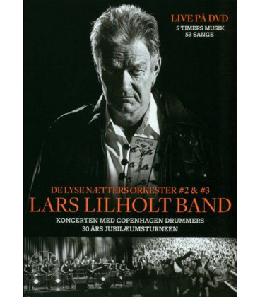 Lars Lilholt Band: De Lyse Nætters Orkester 2 & 3 - 2 DVD - BRUGT