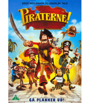 Piraterne: Gå Planken Ud - DVD - BRUGT