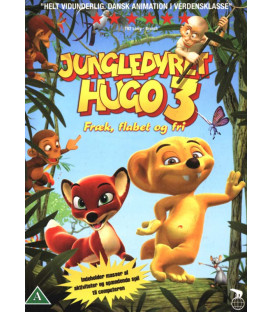 Jungledyret Hugo 3: Fræk, Flabet og Fri - DVD - BRUGT