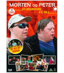 Morten og Peter: Stjernerne på vej - 3 DVD - BRUGT