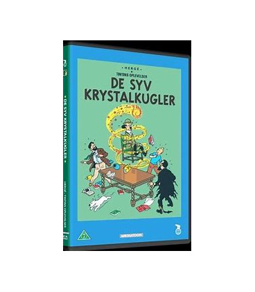 TINTIN - De Syv Krystalkugler - DVD - BRUGT