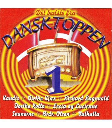 Det Bedste Fra Dansktoppen 1 - CD - BRUGT