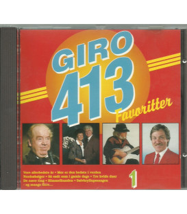Giro 413 Favoritter 1 - CD - BRUGT