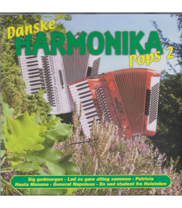 Danske harmonika pops 2 - CD - BRUGT