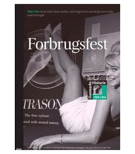 Danmarks historie 10: 1960-1964 Forbrugsfest - DVD - BRUGT