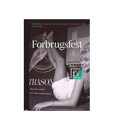 Danmarks historie 10: 1960-1964 Forbrugsfest - DVD - BRUGT