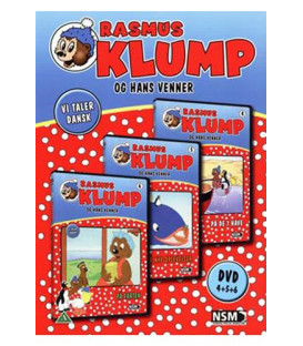 Rasmus Klump Og Hans Venner: Boks 2 - 3 DVD - BRUGT